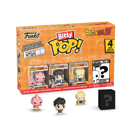 Bitty Pop! - DragonBall Z Majin Buu (pure) 4 Pack